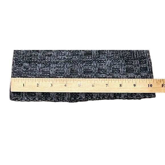 Adidas ClimaWarm Lined Knit Gray Pompom Beanie - Picture 3 of 5